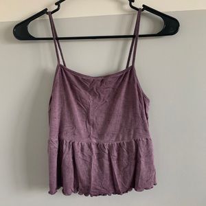 never worn purple babydoll top